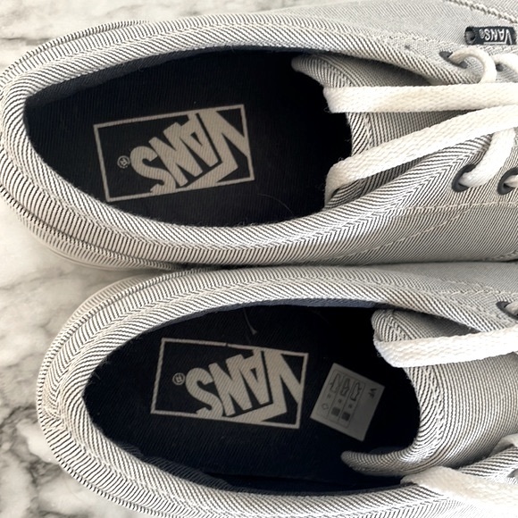 VANS Off The Wall | women’s size 8.5 low cut canvas skate shoe sneakers - Picture 4 of 11